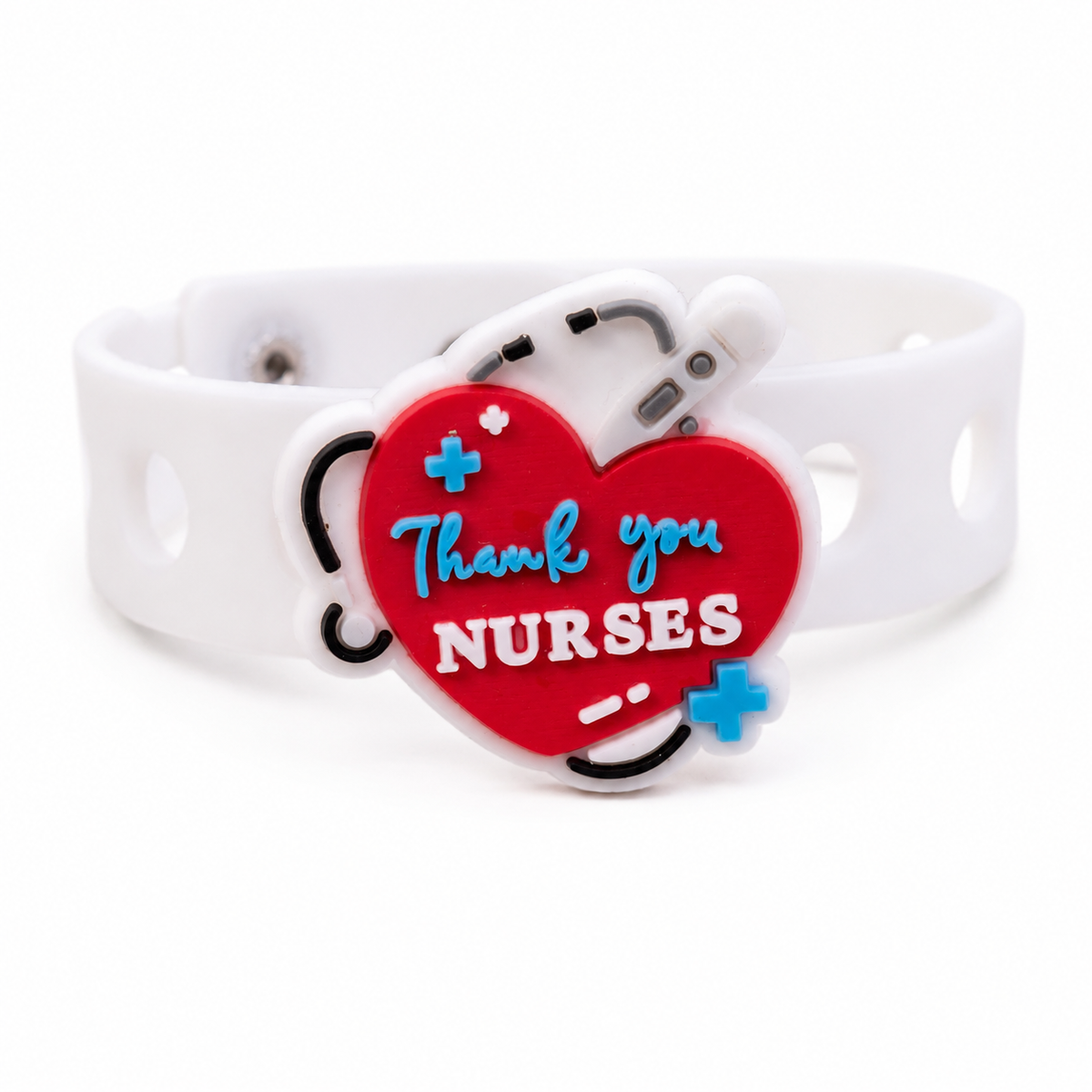 Celebrate the heroes who care for others with the Angels in Scrubs Bracelet. Features a nurse-inspired charm, adjustable fit, and meaningful design.